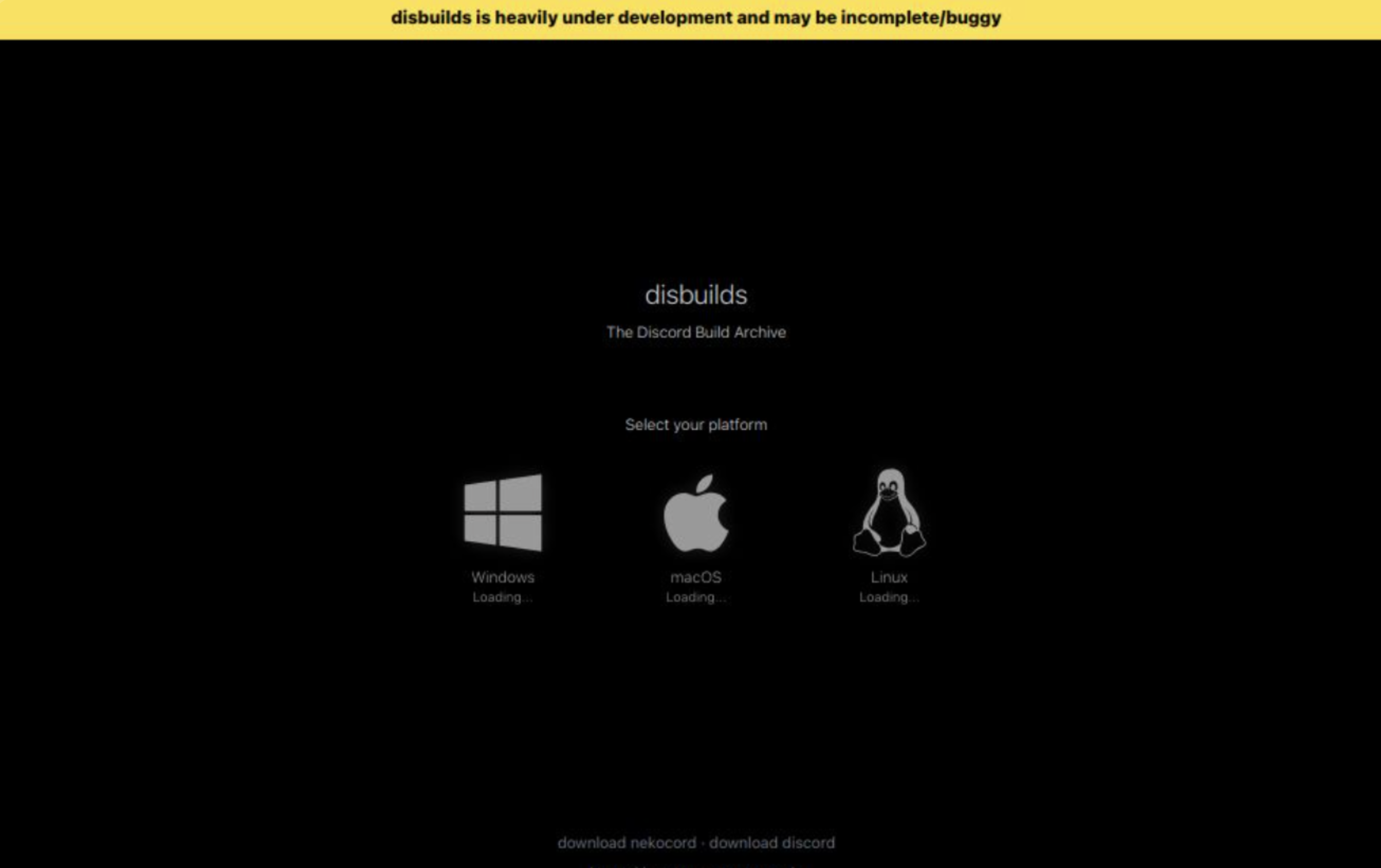 disbuilds