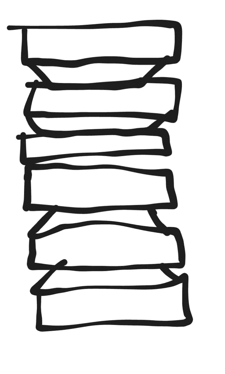 proof that the stack started as rectangles i drew with my finger