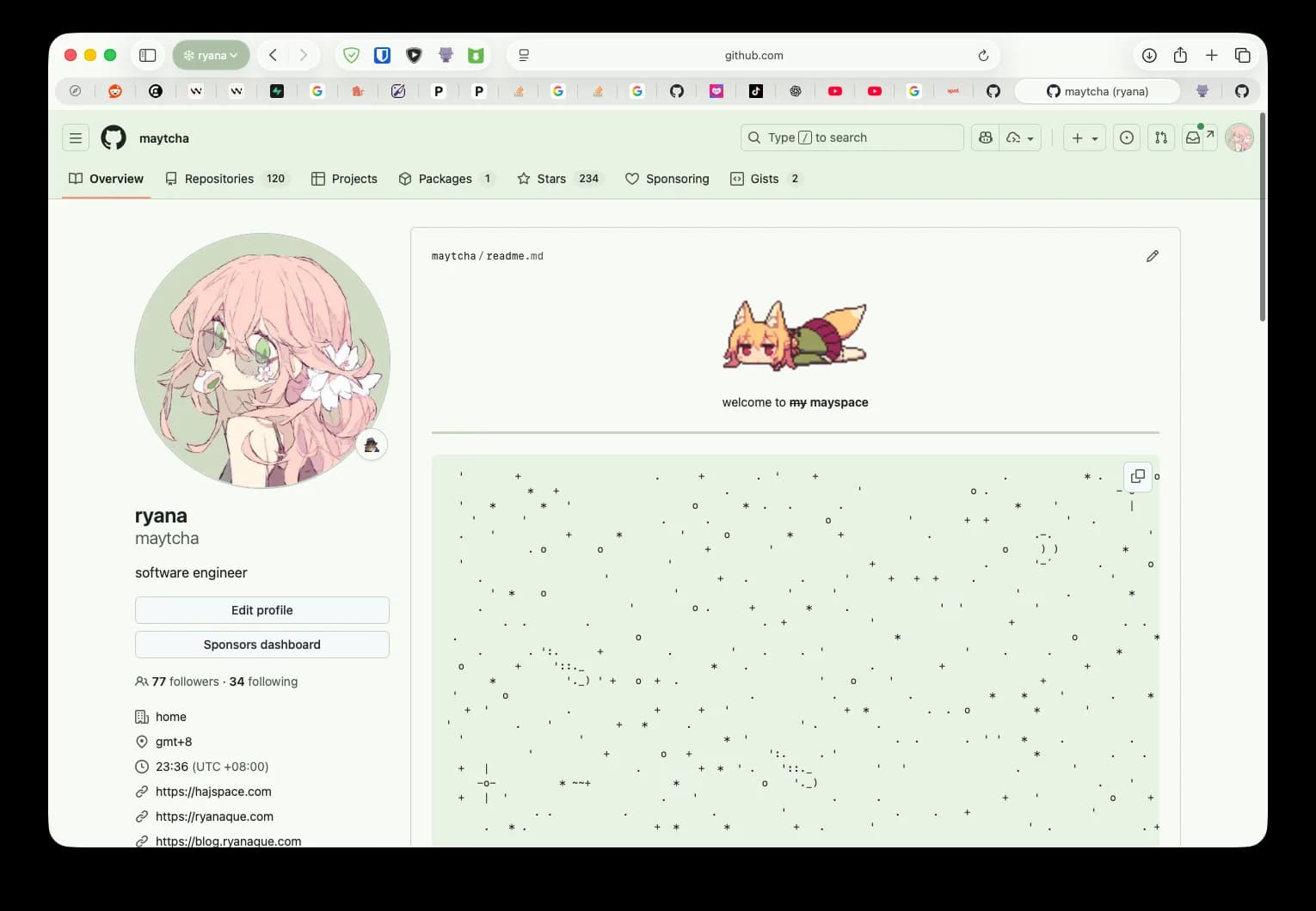 github, but matcha