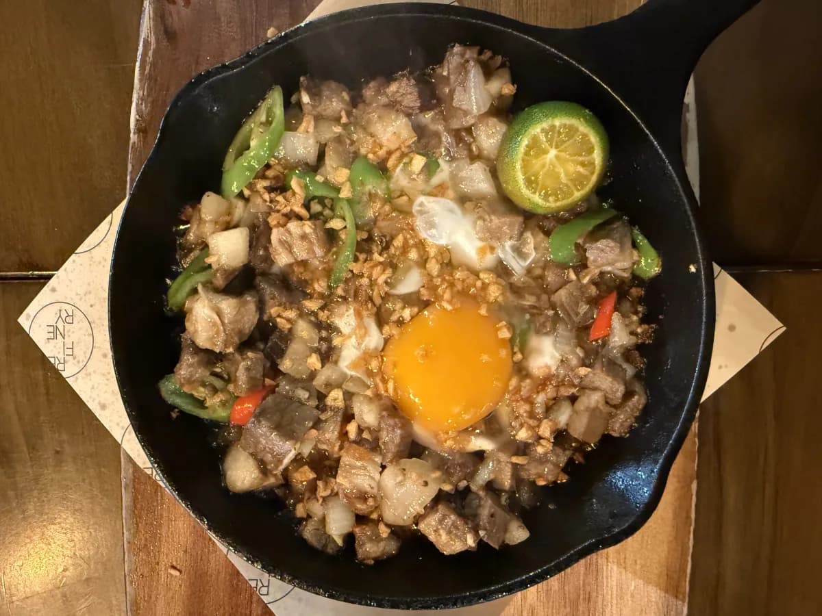 sizzling plate